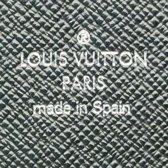 Authentic Louis Vuitton Organizer Damier Graphite Zippy Wallet 335-033022